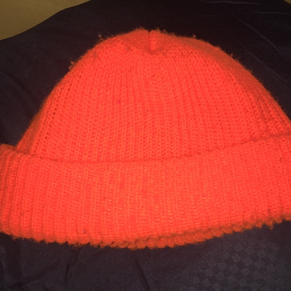 orange h&m skully